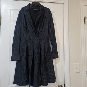 LAUREN Ralph Lauren Jean Dress Size 10